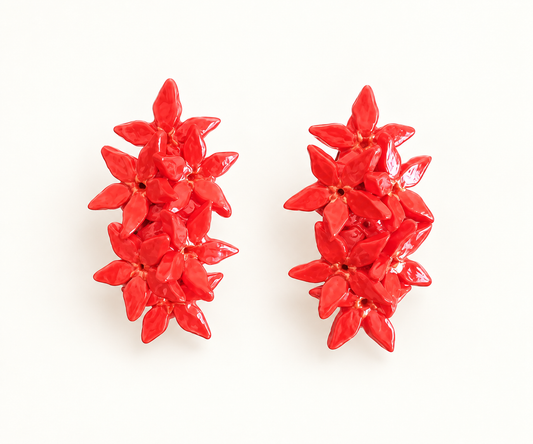 Santan 2 way earring studs/earcuffs