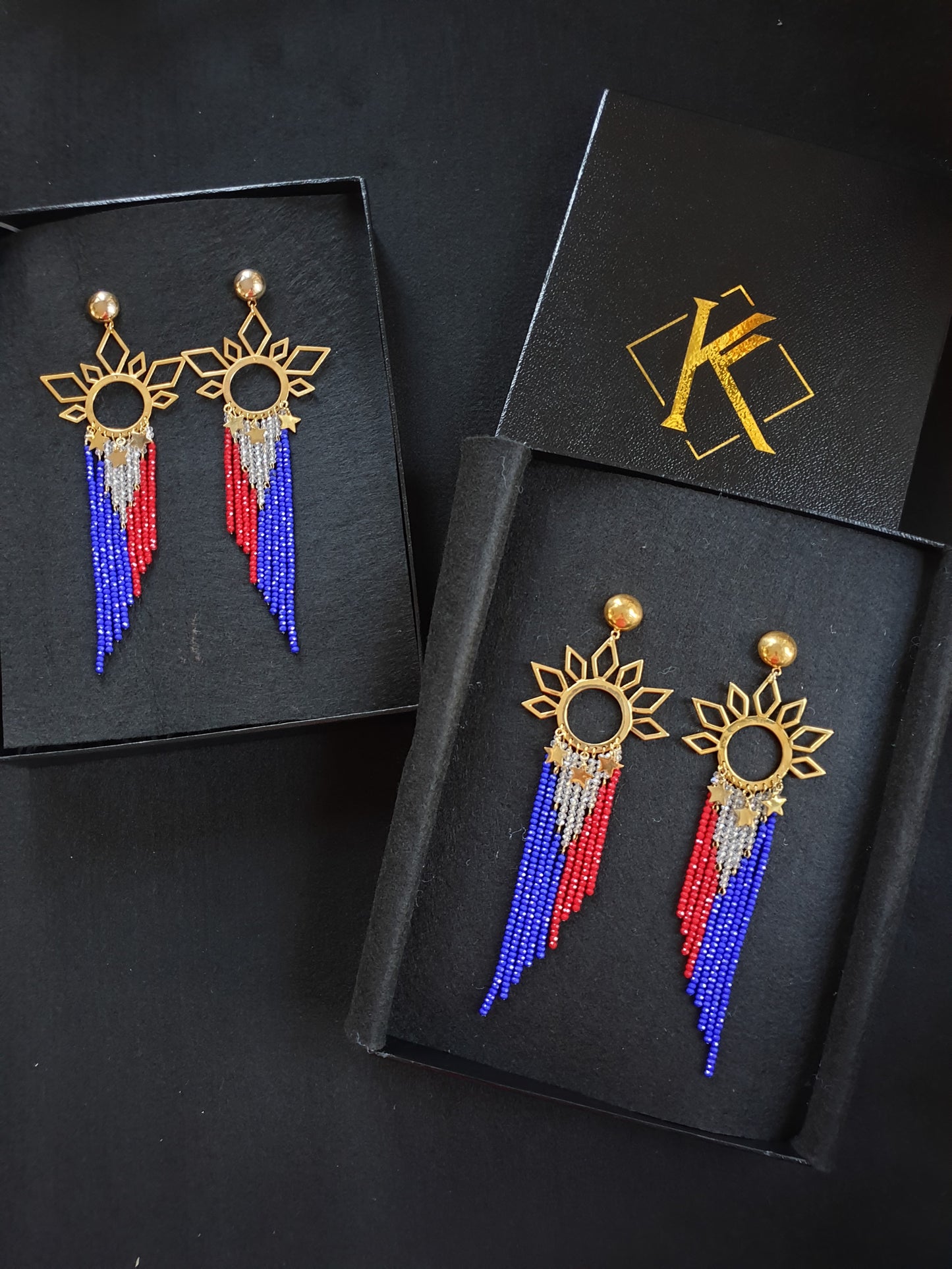 Watawat inspired earrings